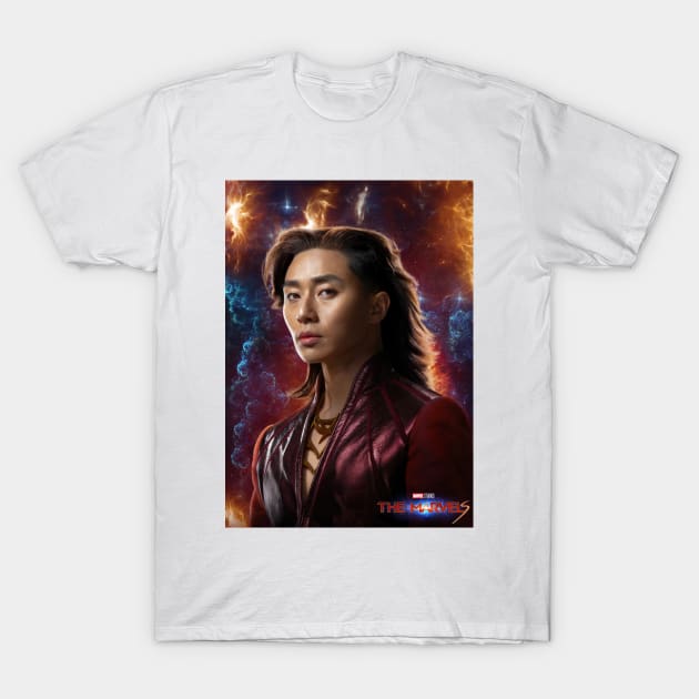 Park Seo-joon | Prince Yan | The Marvels  | 2023 T-Shirt by Axto7